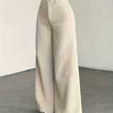 Oriana | Pantalón de tiro alto pierna ancha