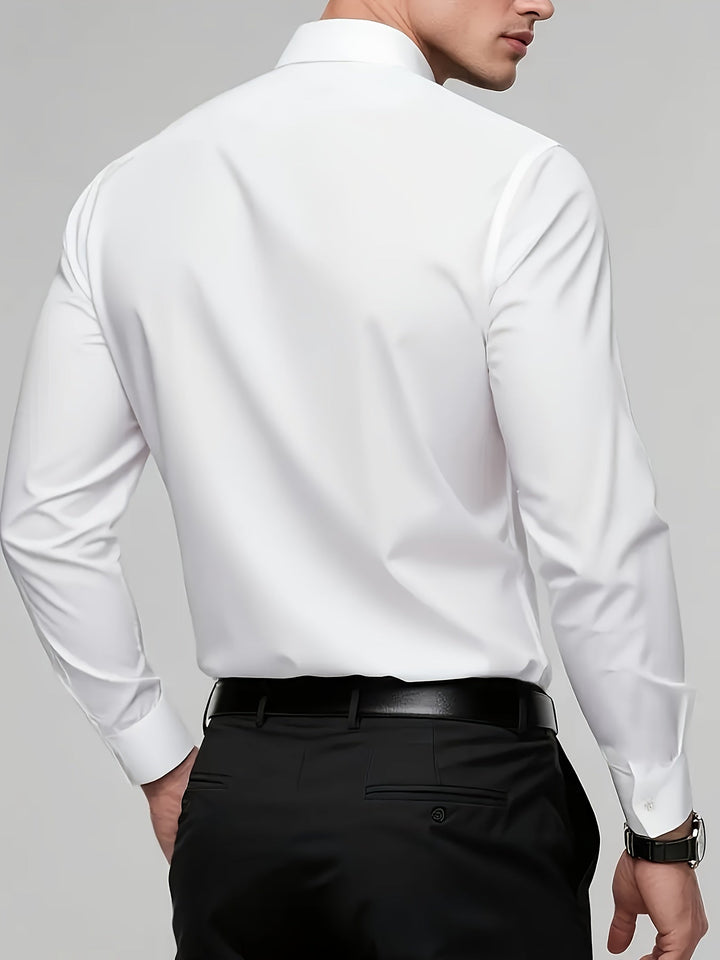 Osvaldo | Camisa manga larga de corte entallado