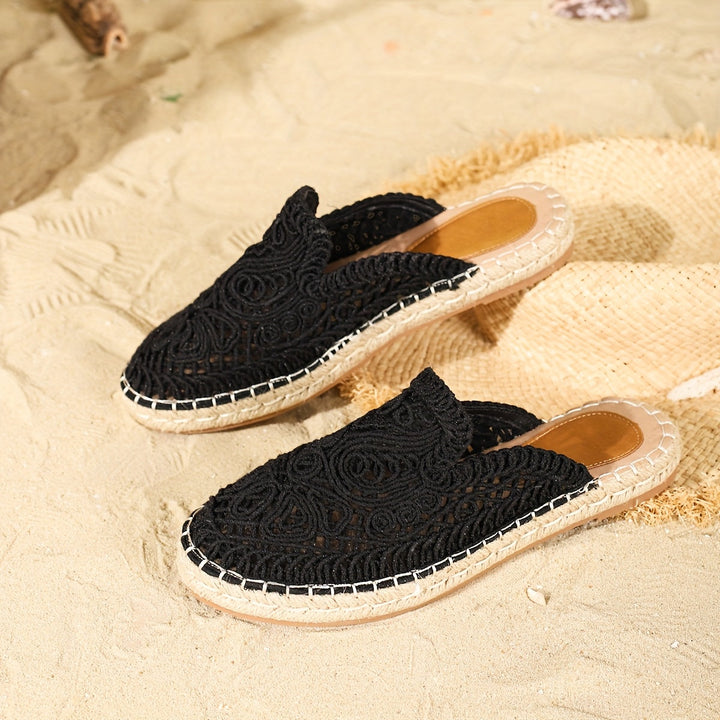 Mayra | Mules tejidas slip-On