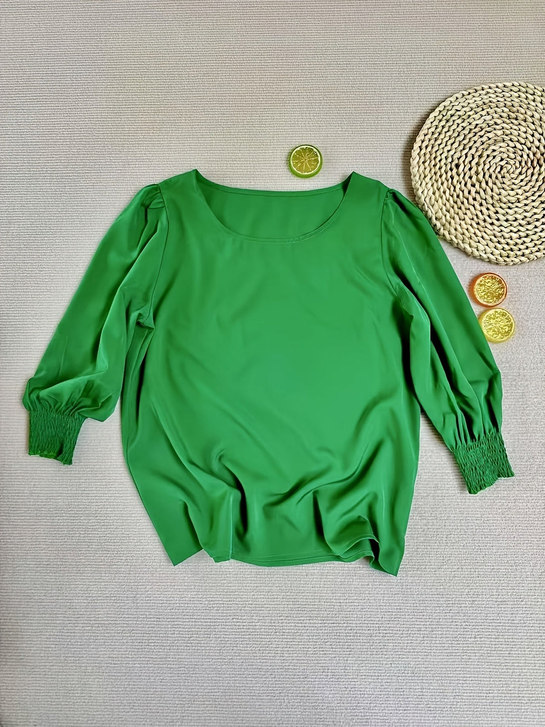 Cataleya | Blusa de mangas abullonadas