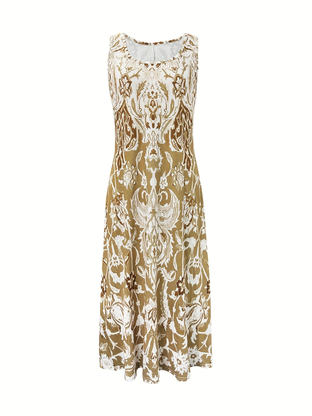 Jocelyn | Vestido largo floral sin mangas