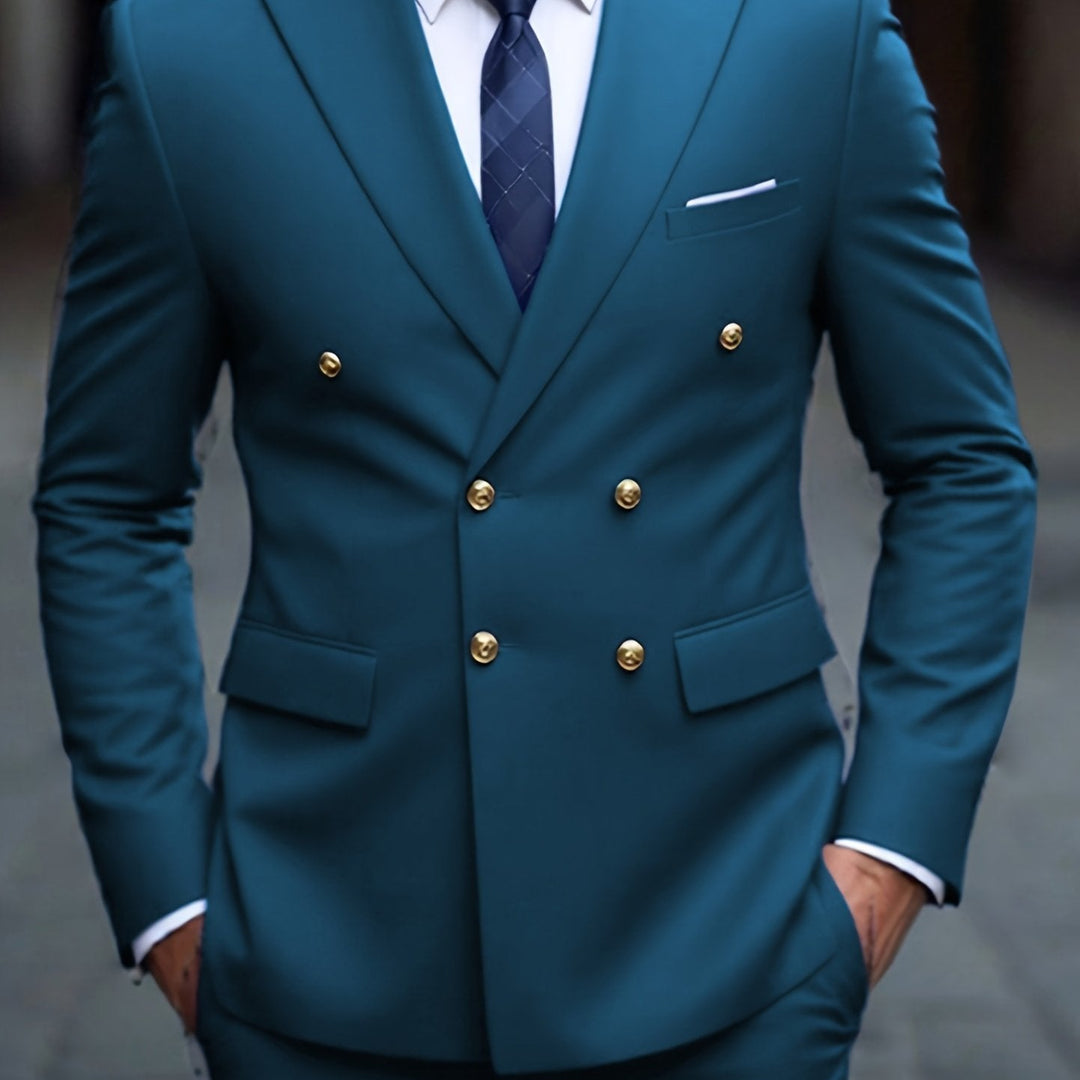 Octavio | Traje cruzado de dos piezas