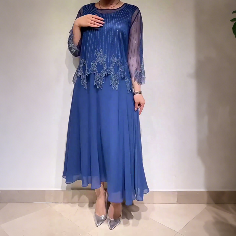 Albertina | Vestido midi elegante