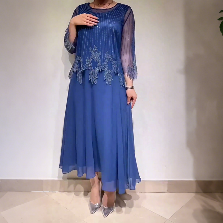 Albertina | Vestido midi elegante