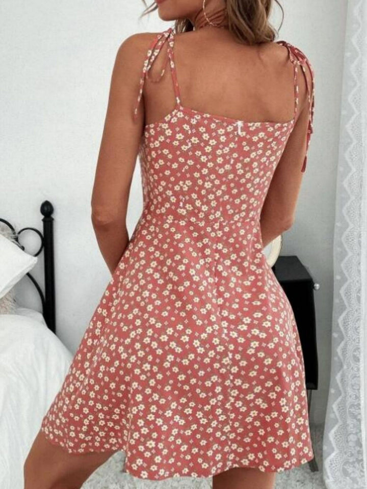 Celeste | Vestido corto de flores