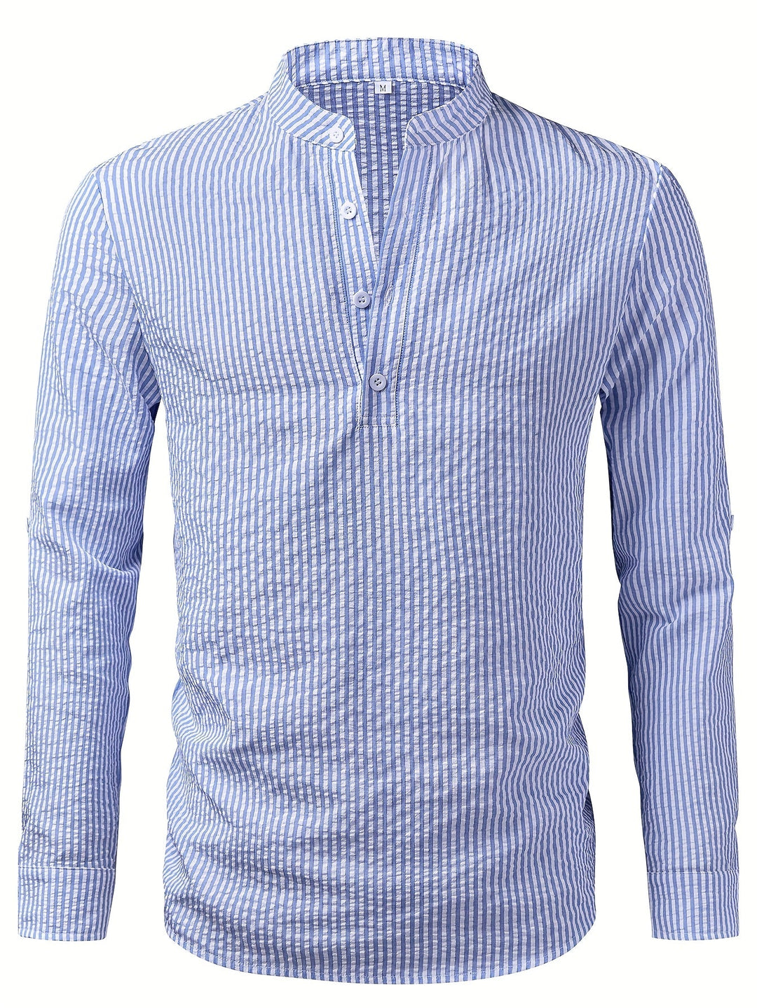 Cariqueo | Camisa henley a rayas