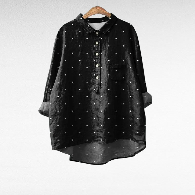 Ariela | Blusa de lunares clásica
