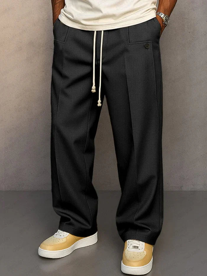 Gael | Pantalón casual de pierna ancha