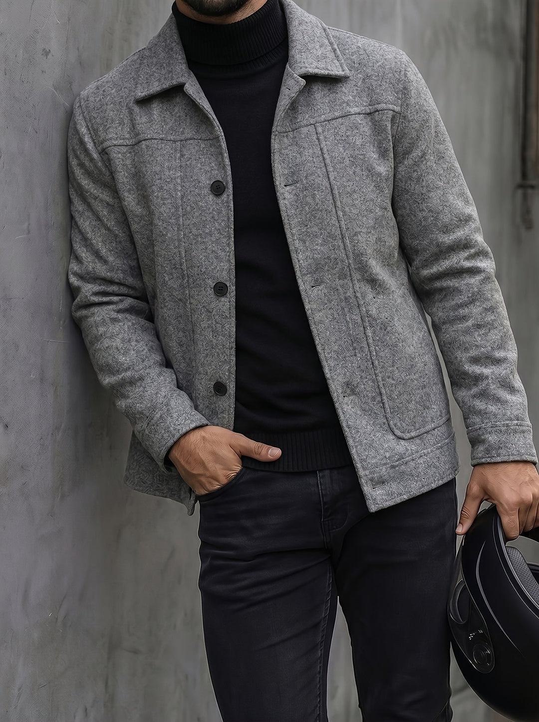 Armando | Chaqueta clásica de botones para hombre