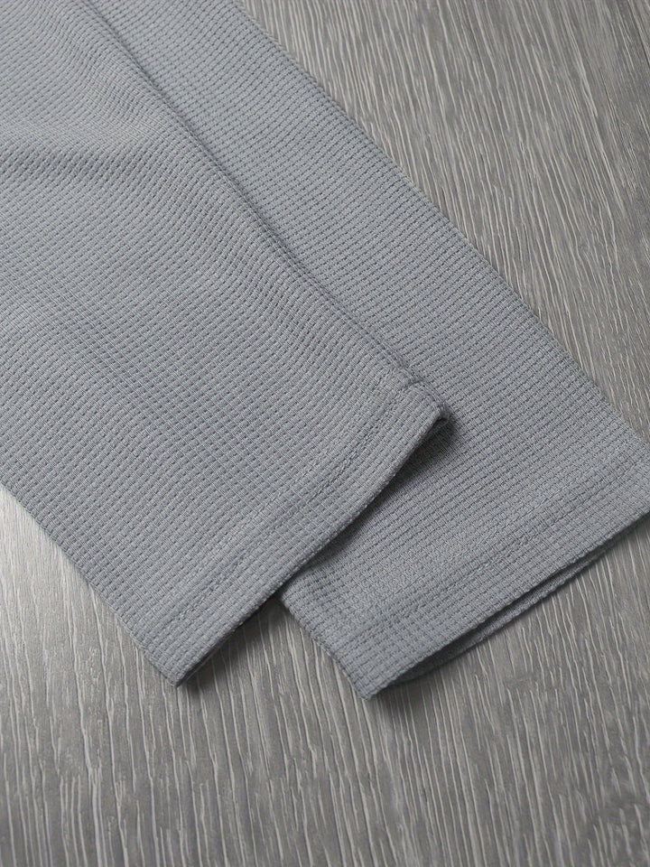 René | Polera henley manga larga
