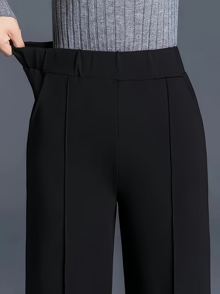 Maximiliana | Pantalón de tiro alto pierna ancha