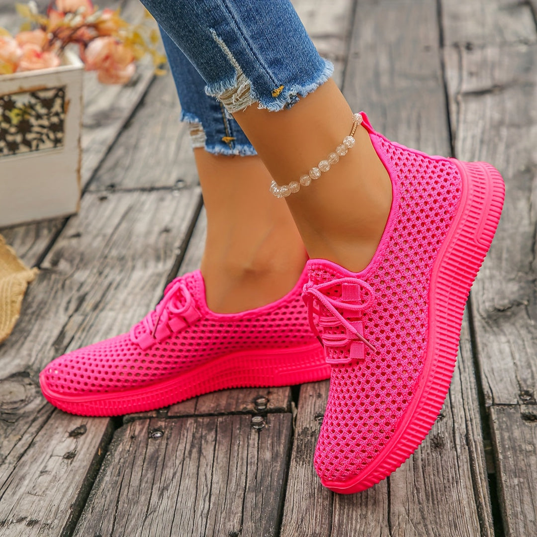 Yanella | Zapatillas caladas con cordones