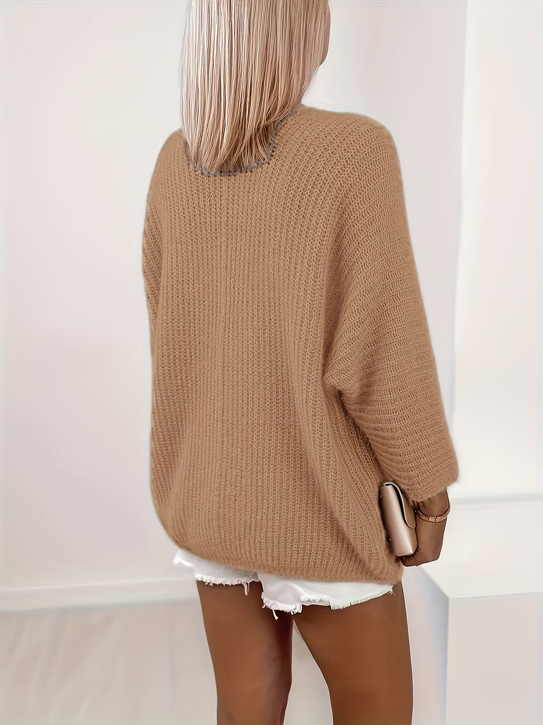 Allison | Cardigan abierto de punto