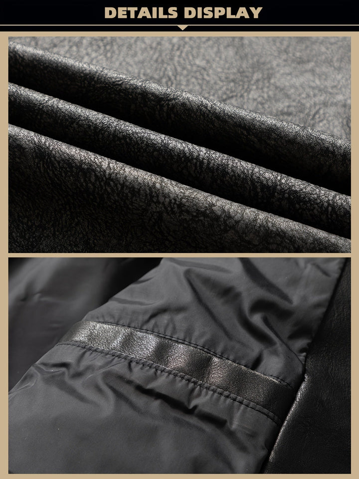 Zacarías | Chaqueta moto efecto lavado