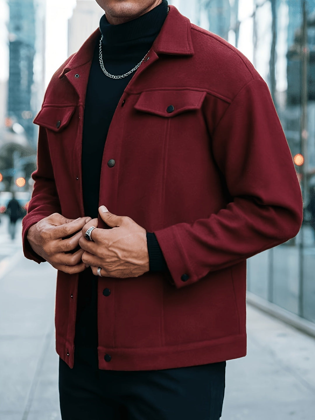 Gerardo | Chaqueta urbana de botones