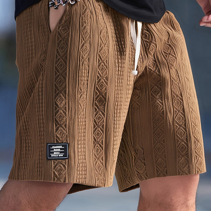 Ceferino | Short texturado con cordón