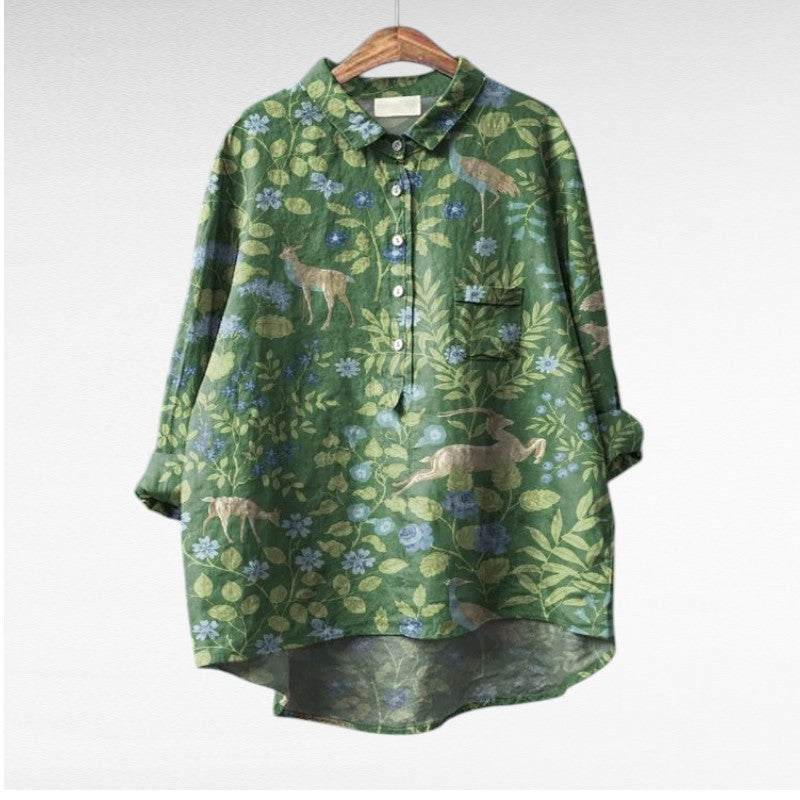 Ricarda | Blusa floral multicolor