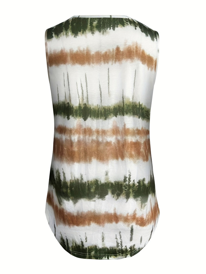 Cinthia | Blusa sin mangas de escote cuadrado