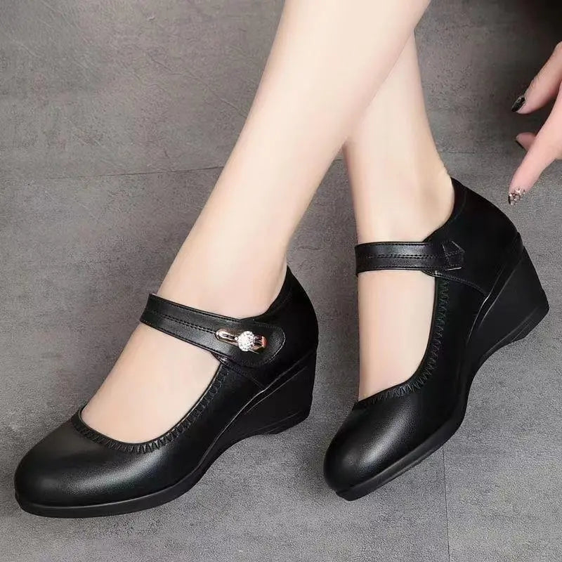 Cataleya | Zapatos de taco medio con correa
