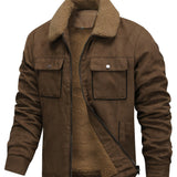 Timoteo | Chaqueta de hombre forrada en peluche