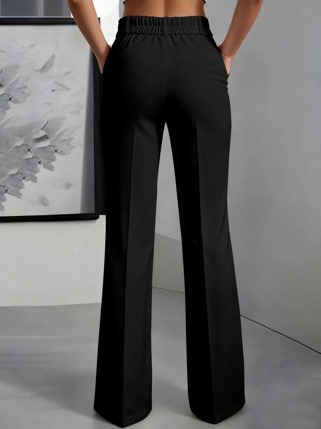 Sonia | Pantalón de vestir pierna ancha