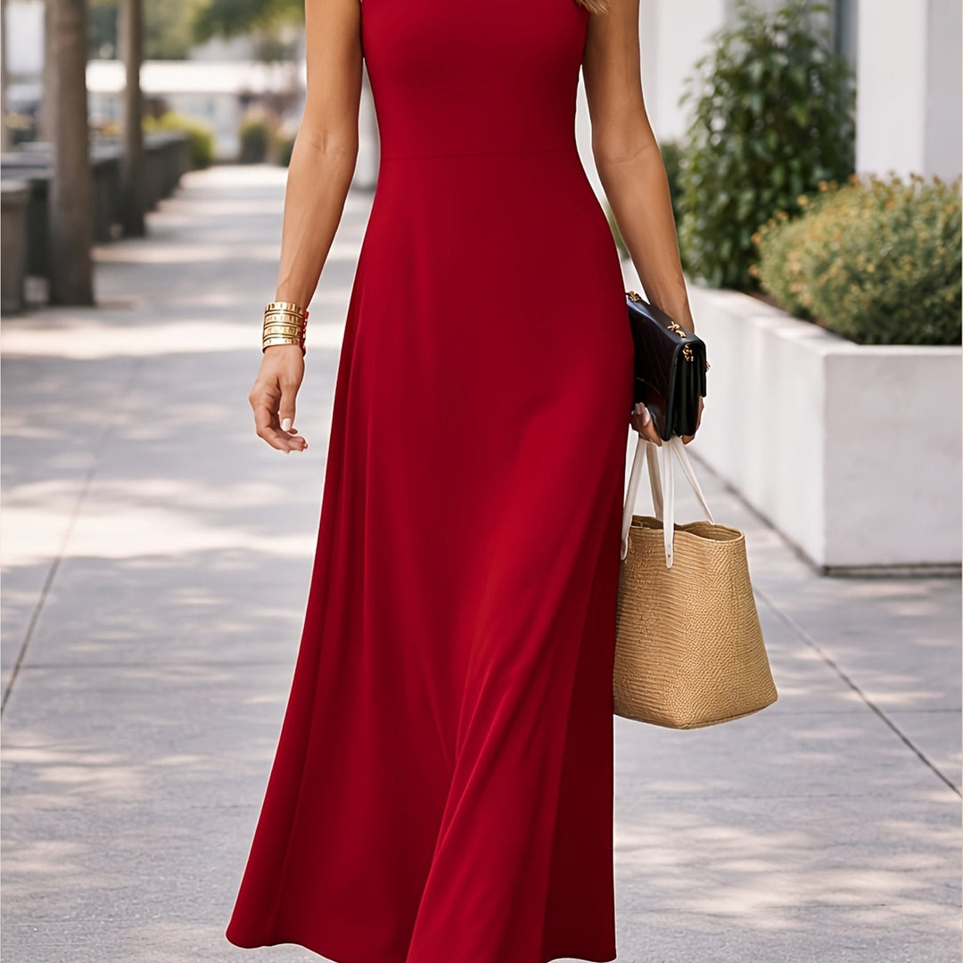 Silvia | Vestido largo sin mangas