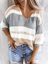 Yoselin | Sweater tejido escote V