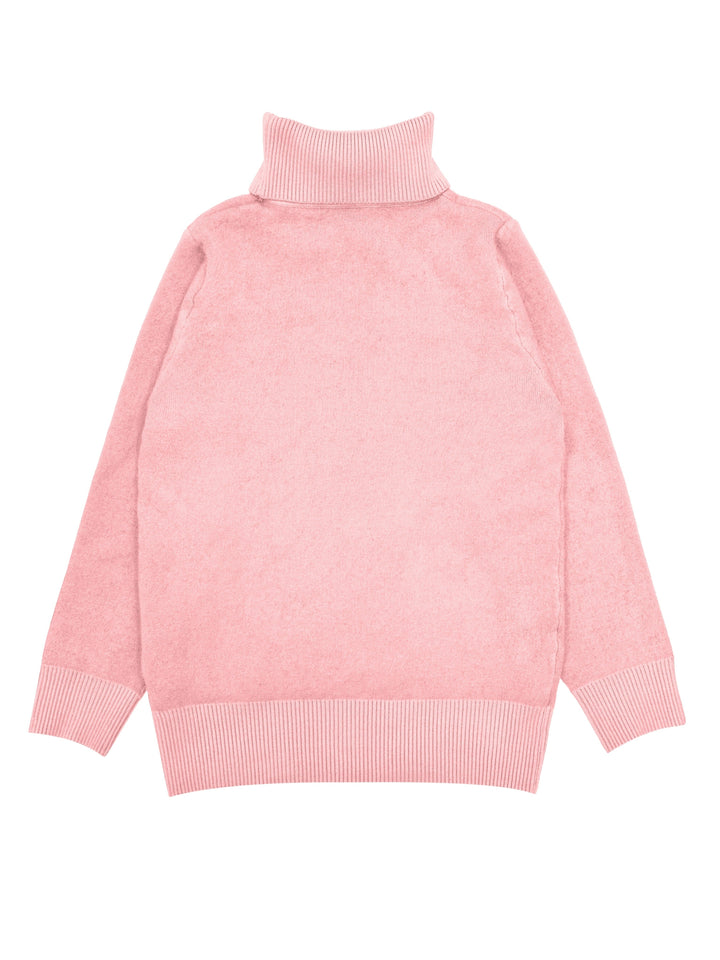 Linda | Sweater cuello alto con forro afelpado