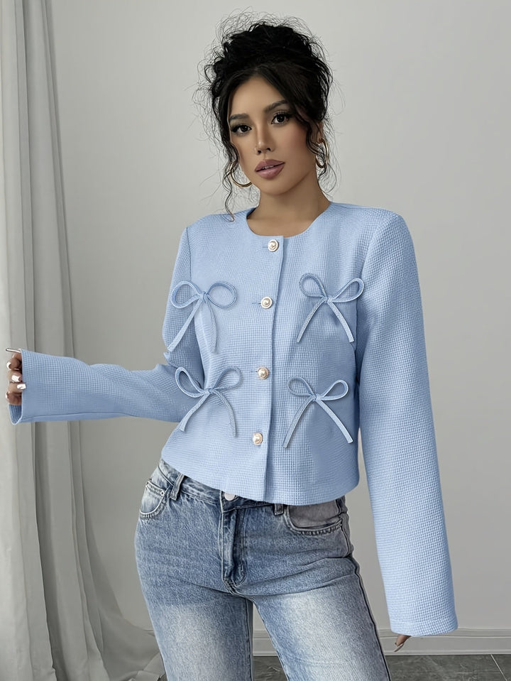 Isabella | Chaqueta corta con moños