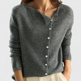 Serafina | Cardigan de botones asimétricos