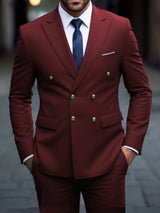 Octavio | Traje cruzado de dos piezas
