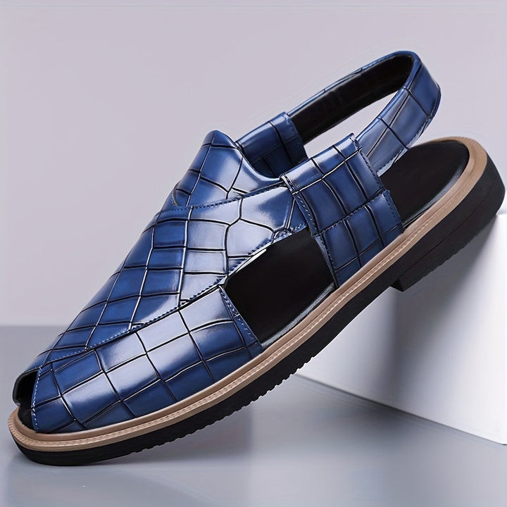 Gastón | Sandalias de diseño tejido para hombre