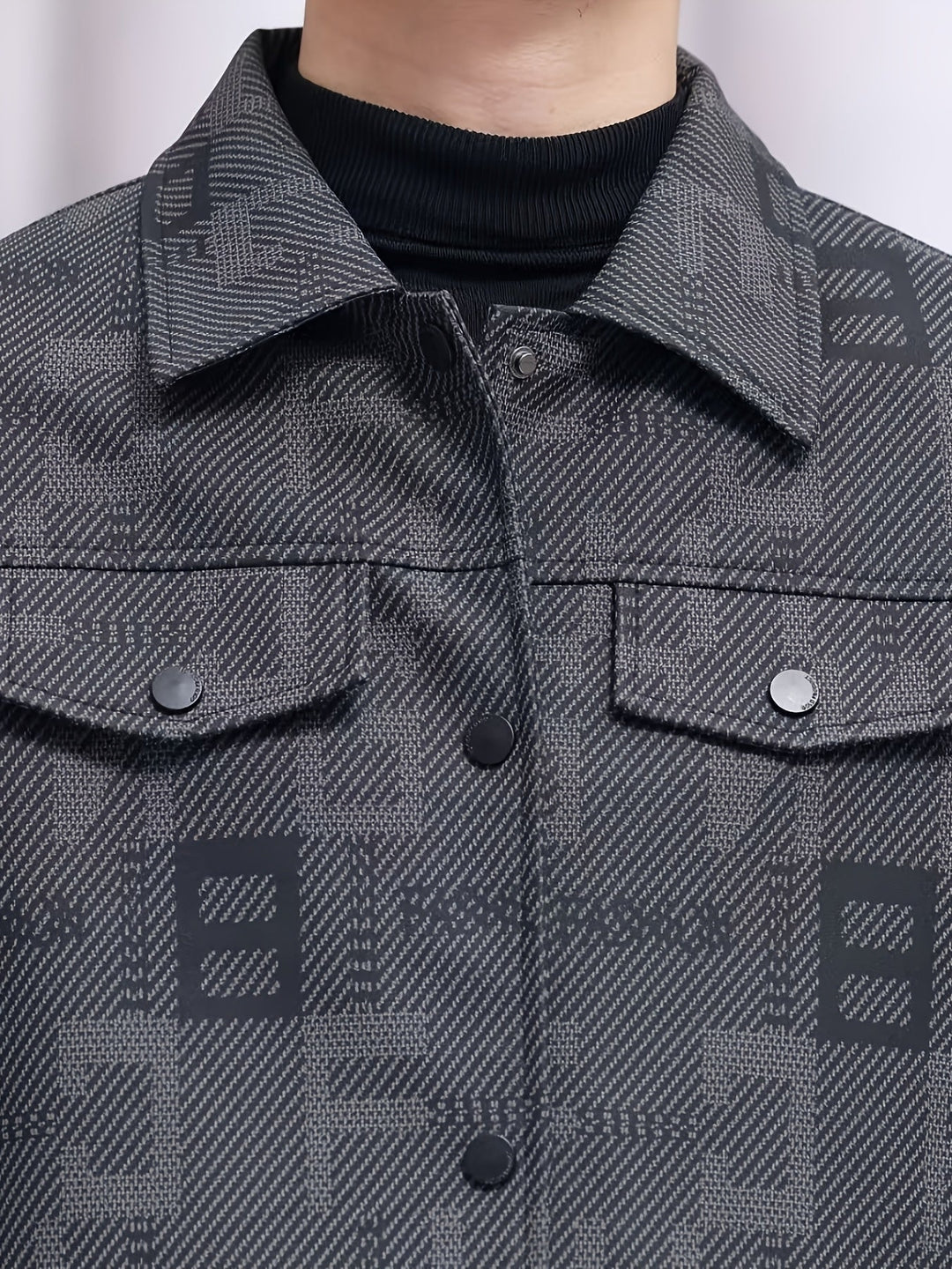 Rigoberto | Chaqueta trucker estampada