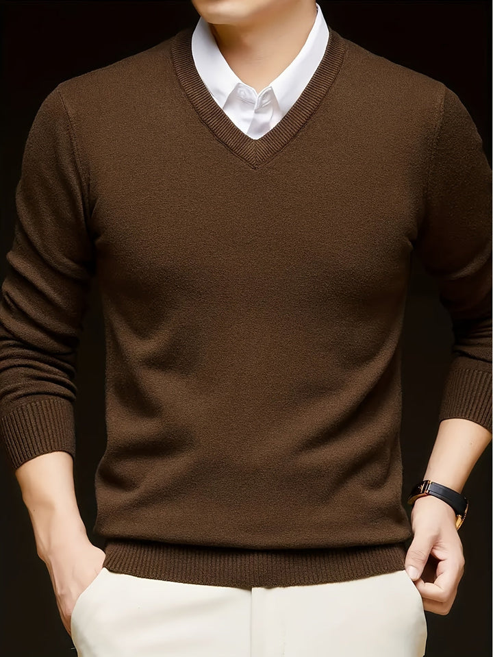 Germán | Sweater cuello V para hombre