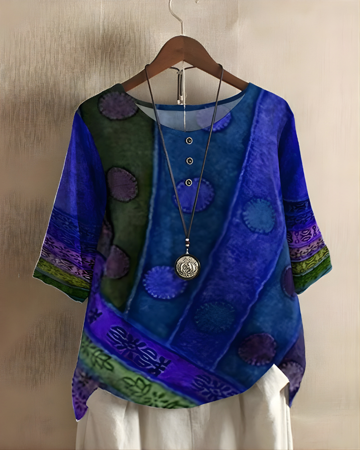 Gemita | Blusa boho holgada de verano
