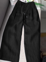 Yessica | Pantalón ancho de tiro alto