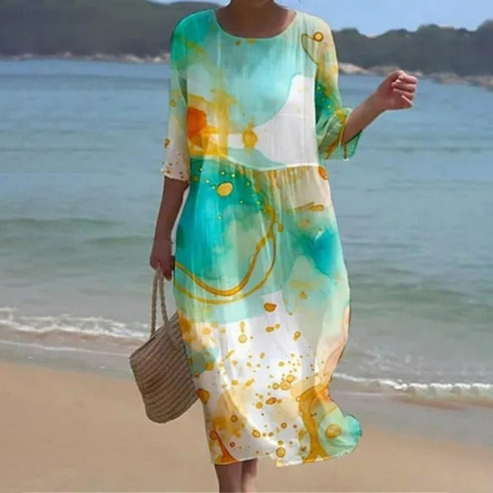 Licán | Vestido floral midi
