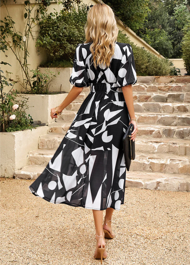 Eleonora | Vestido midi floral