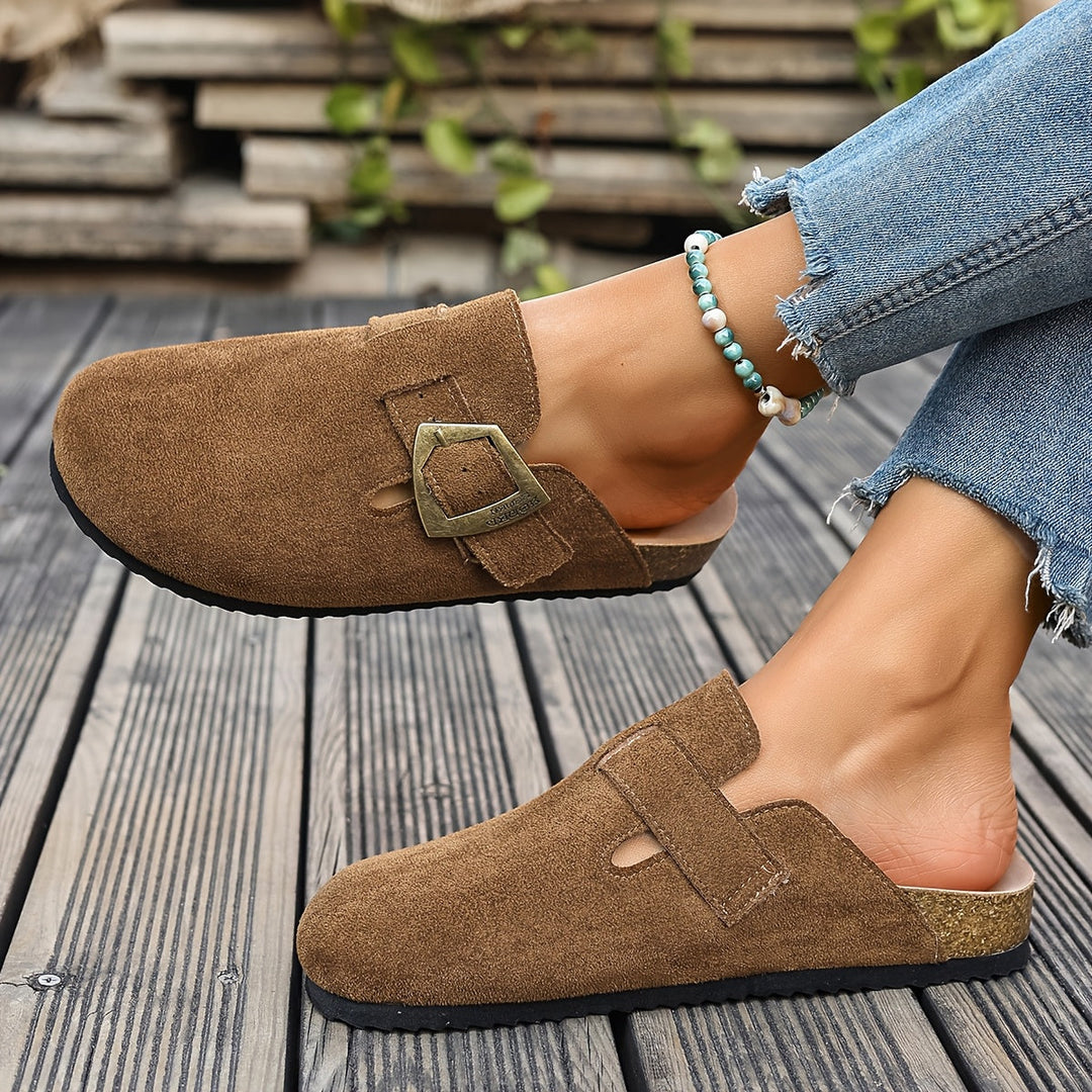 Priscilla | Mules con hebilla