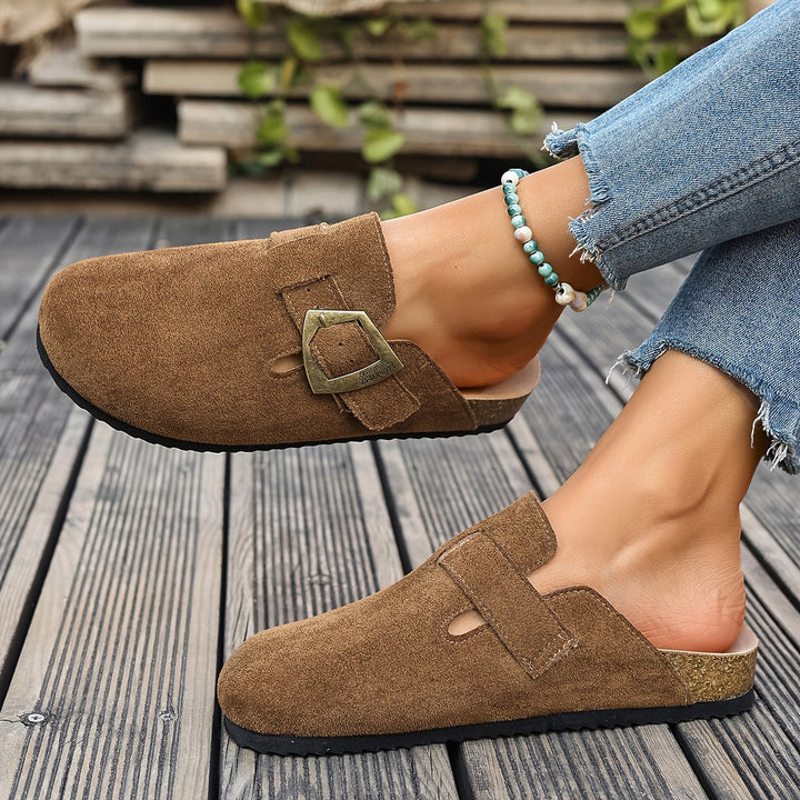 Priscilla | Mules con hebilla