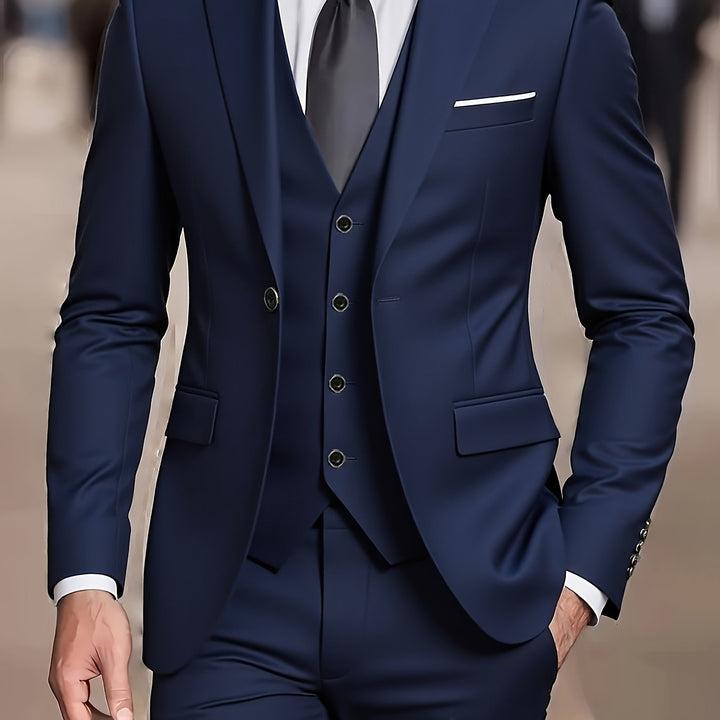Cesáreo | Traje de tres piezas entallado