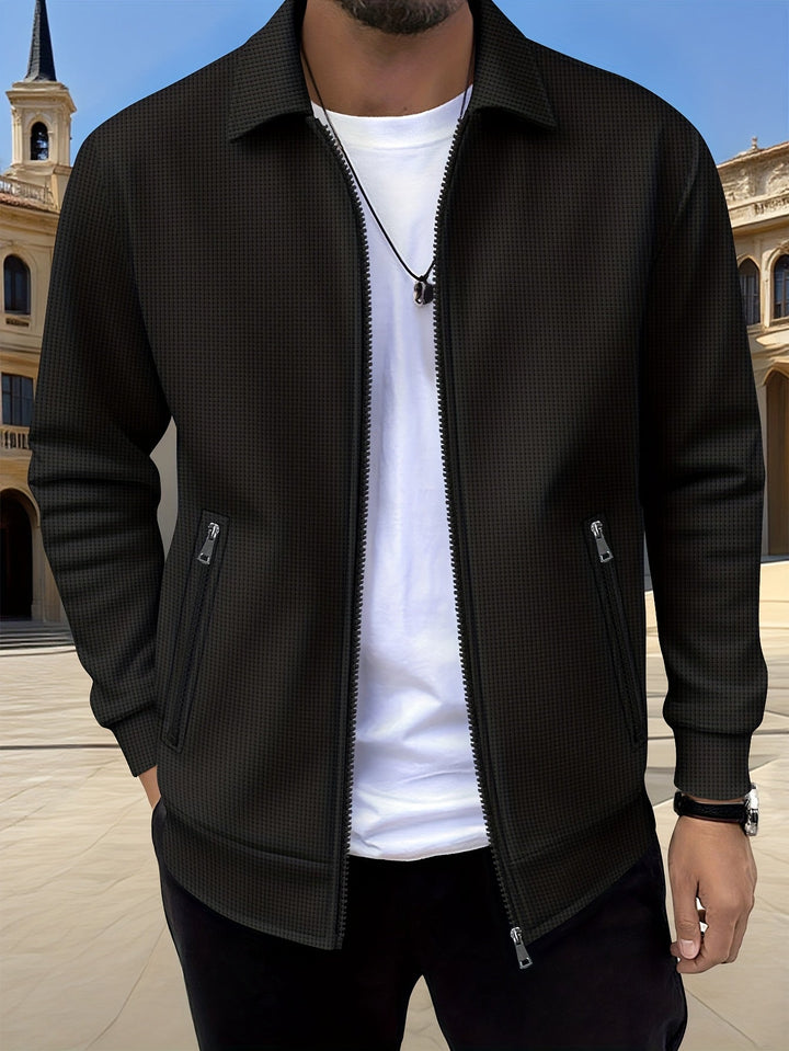 Artemio | Chaqueta con cierre y textura