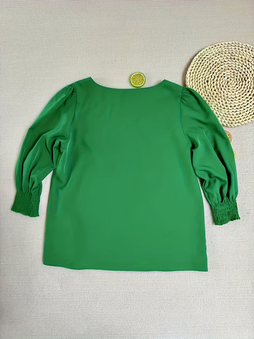Cataleya | Blusa de mangas abullonadas