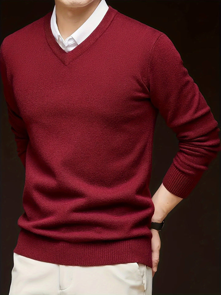Germán | Sweater cuello V para hombre