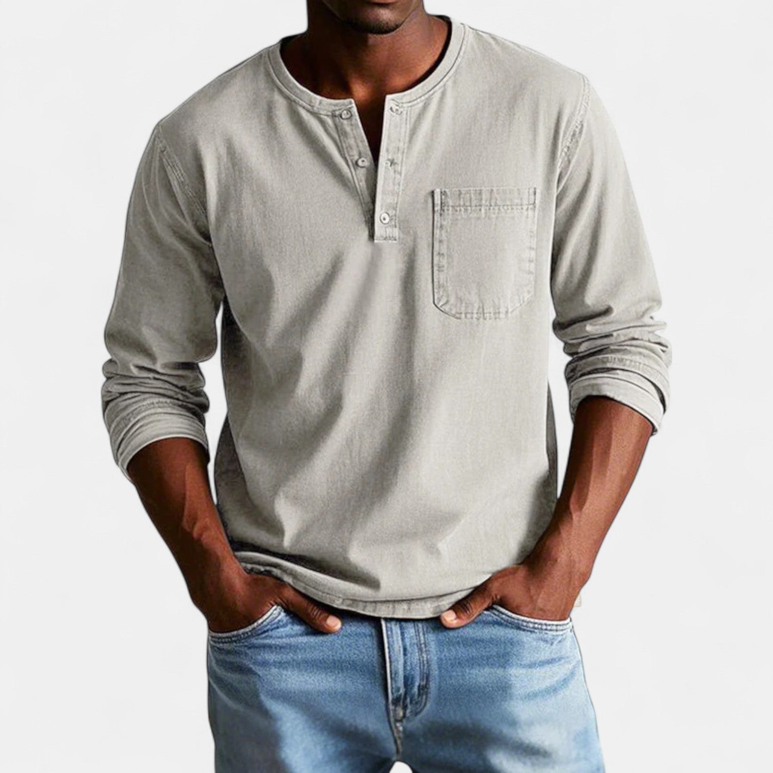 Matías | Polera Elegante de Manga Larga