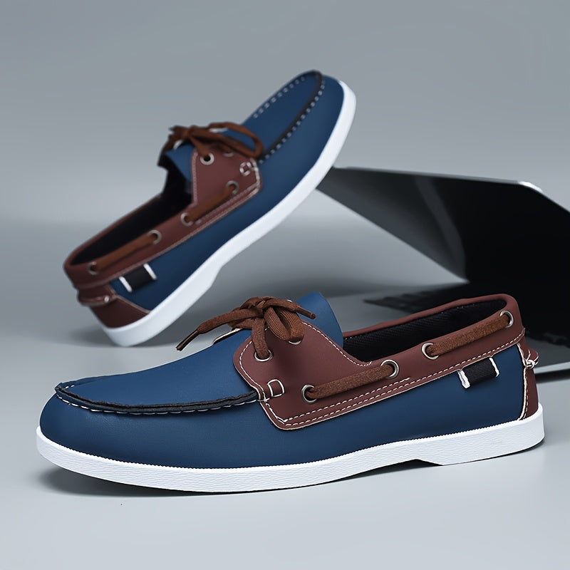 Damián | Zapatos náuticos con cordones para hombre