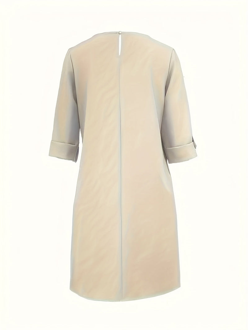 Darling | Vestido cuello redondo cómodo