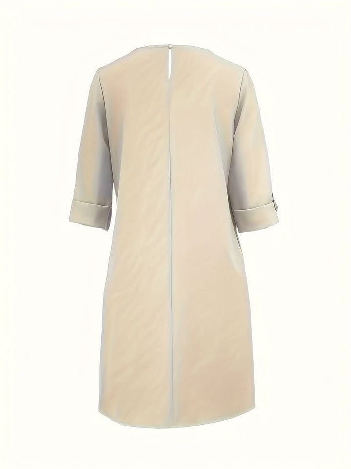 Darling | Vestido cuello redondo cómodo