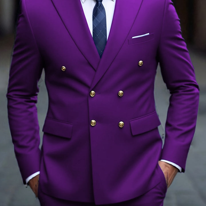 Octavio | Traje cruzado de dos piezas