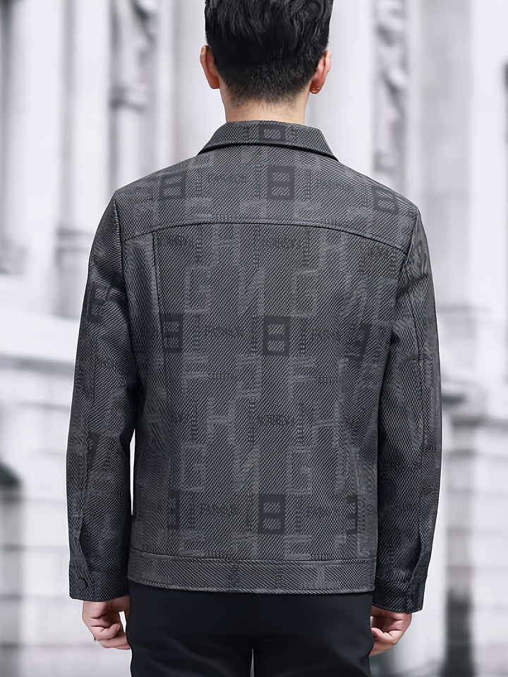 Rigoberto | Chaqueta trucker estampada
